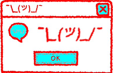 a reddit shrug in the 'task failed successfully meme'